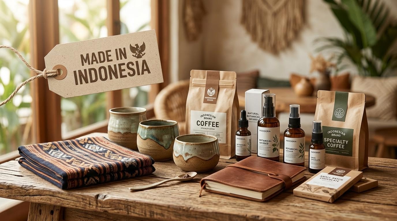 Merek lokal Indonesia yang berkembang dan bersaing di pasar bisnis nasional