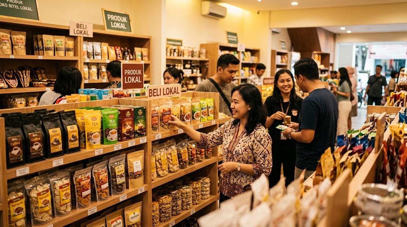 Persaingan bisnis ritel lokal dengan e-commerce di Indonesia